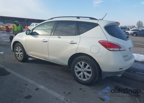 2013 Nissan Murano Sl from USA, damaged, VIN JN8AZ1MW3DW313436